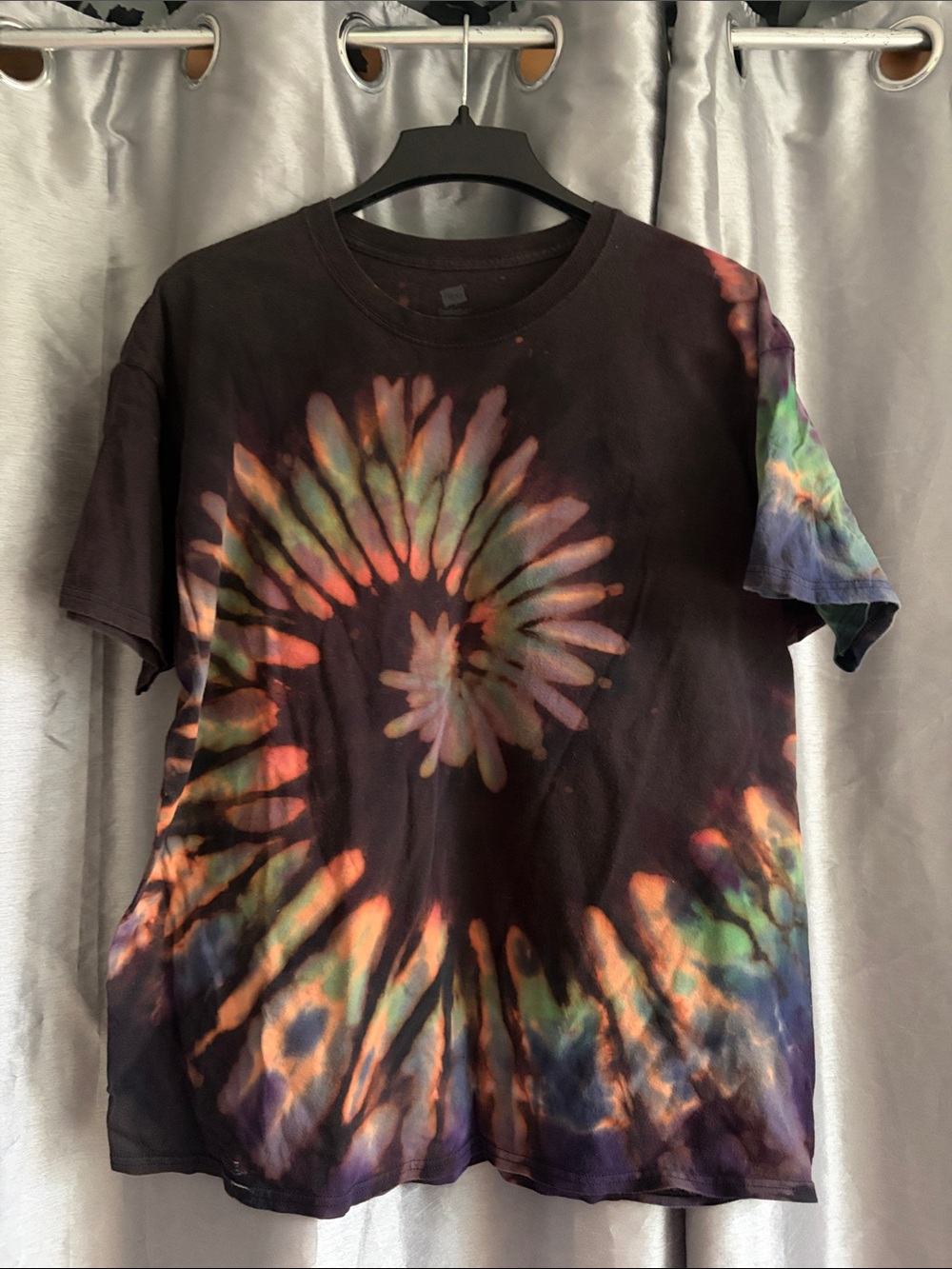 Reverse Dyed Spiral Tie-dye